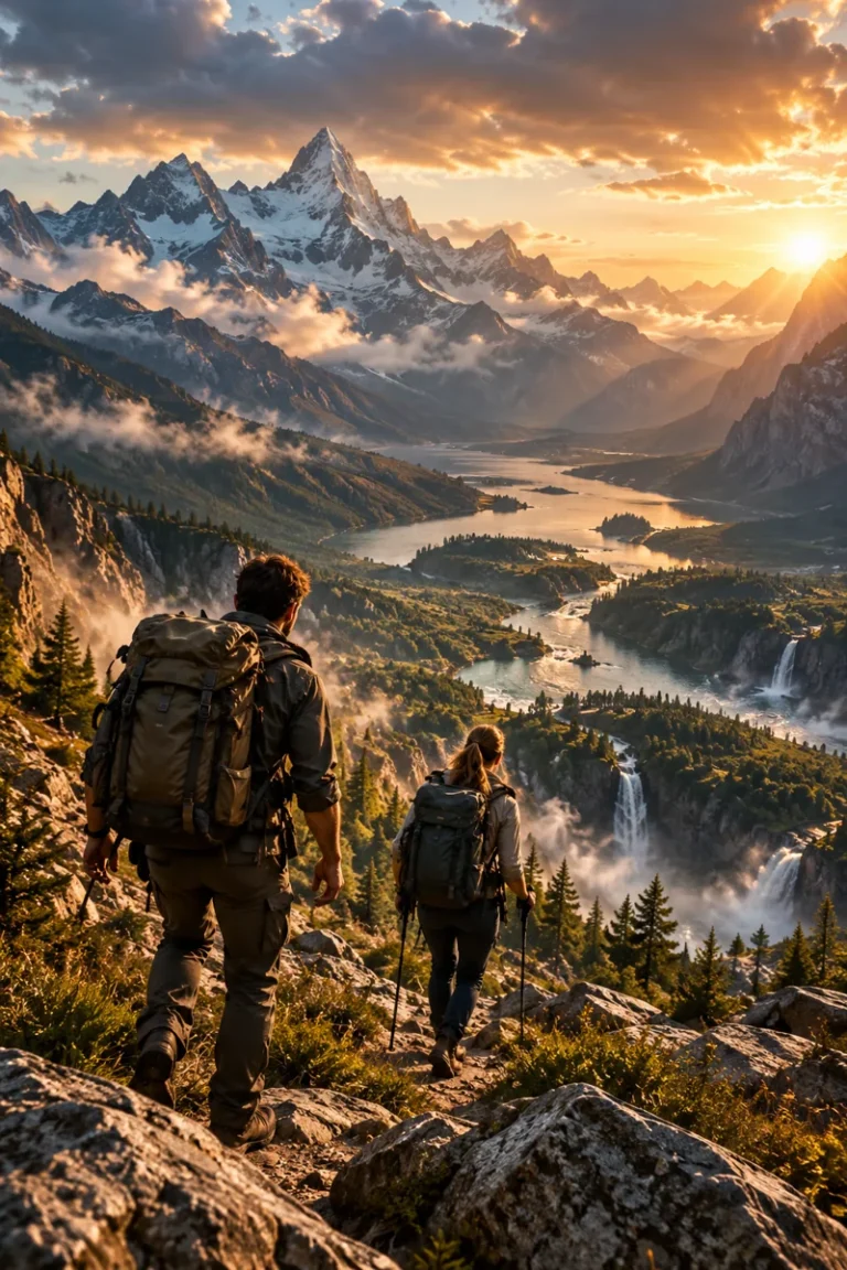 TAZZ TV original outdoor adventure illustration